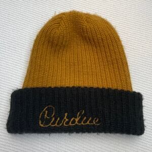 Vintage Purdue stocking cap beanie